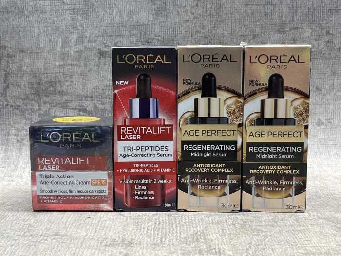Group of L'Oreal products