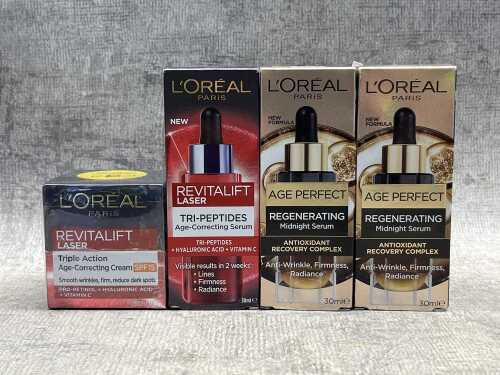 Group of L'Oreal products