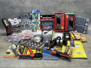 Group of garage products