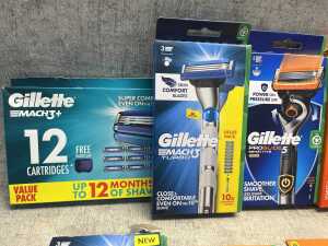 Group of Gillette products - 2
