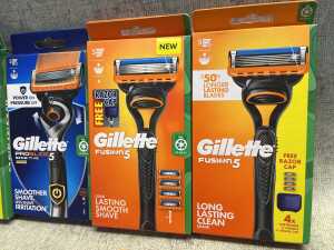 Group of Gillette products - 3
