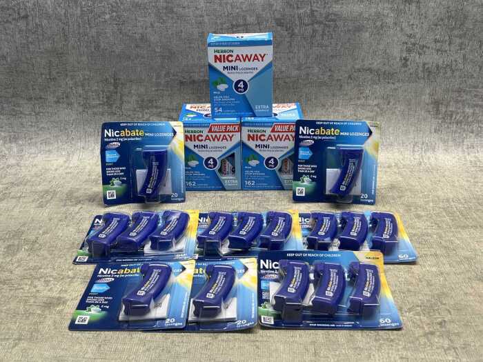 Group of smoking cessation products