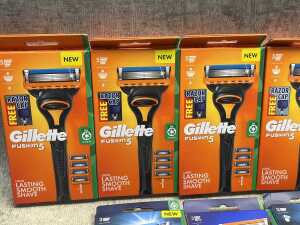 Group of Gillette products - 2