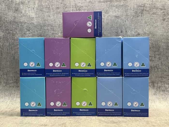 Group of Dermeze creams