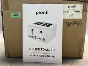 Pronti toaster & A27 cordless vacuum cleaner - 2