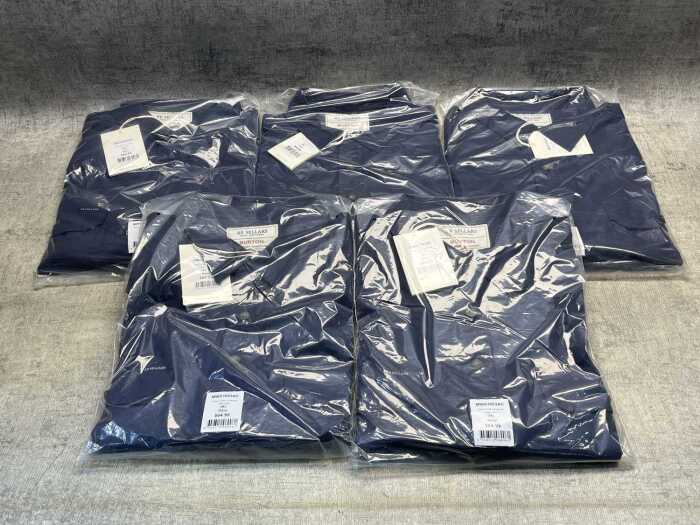 Five RB Sellars Burton shirts size XXXL