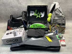 Group of sporting equipment
