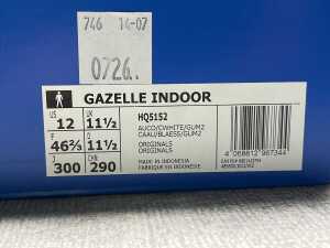 Adidas Gazelle Indoor size US 12 Men's - 5