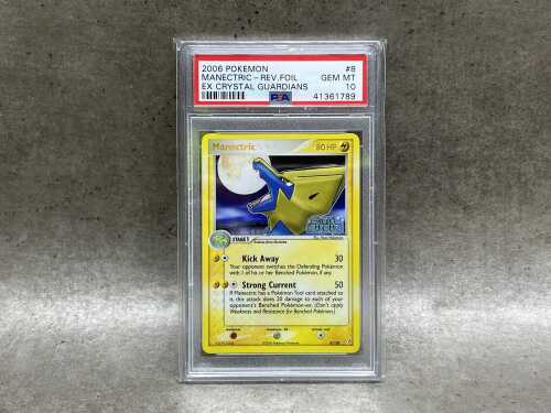 Pok&eacute;mon 2006 Manectric from the Ex Crystal Guardians set