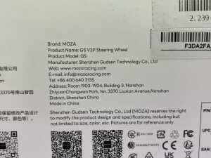 Moza Racing GS V2P steering wheel - 4