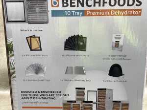 Benchfoods 10 tray premium dehydrator - 3