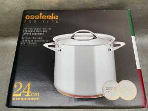Essteele Per Vita 9L covered stockpot - 2