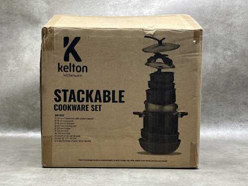 Kelton Stackable Cookware set