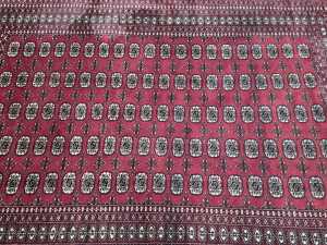 Princess Bokhara hand-made wool rug - 2