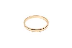 A wedding band in 18 carat yellow gold - 2