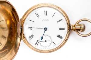 An antique Waltham pocket watch in 18ct yellow gold - 2