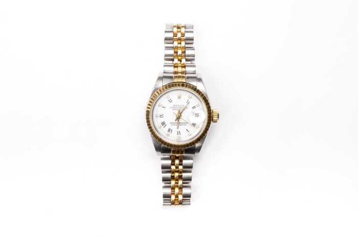A Rolex Datejust Superlative chronometer automatic ladies watch