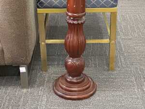Mahogany pedestal - 3