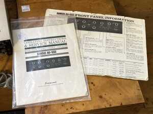 Sansui AU-555 stereo amplifier - 5