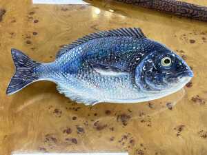 Ceramic fish platter