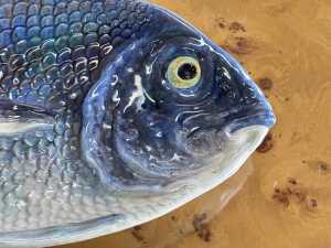 Ceramic fish platter - 2