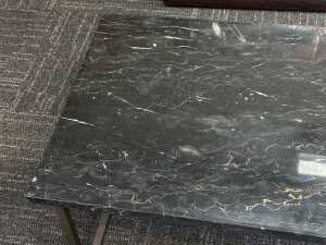 Marble-top coffee table - 4