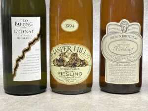 Mixed Riesling wine, six bottles, including Jasper Hill Riesling 1996 - 2