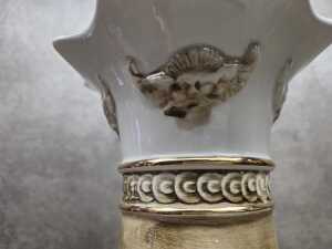 Capodimonte ceramic twin-handled vase - 3