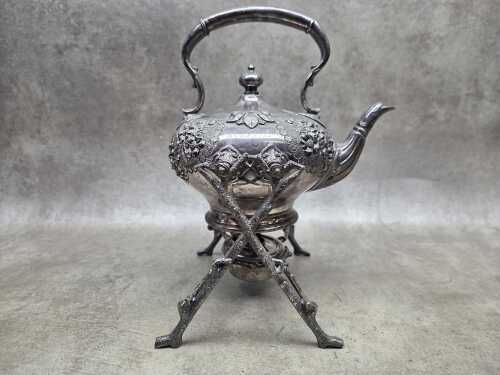 Antique spirit kettle