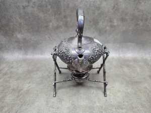 Antique spirit kettle - 2