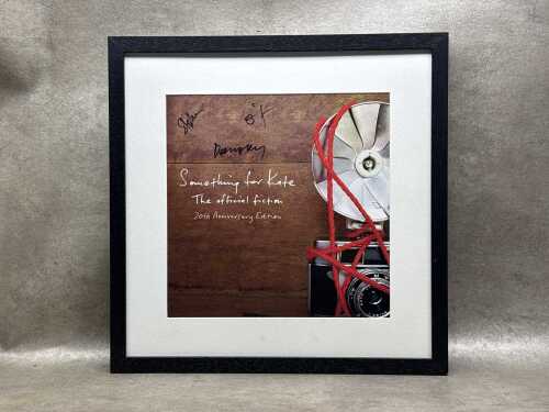 Something for Kate 'The Official Fiction' 20th Anniversary framed art card