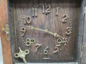 Sessions Arts and Crafts mantel clock - 2