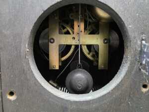 Sessions Arts and Crafts mantel clock - 3