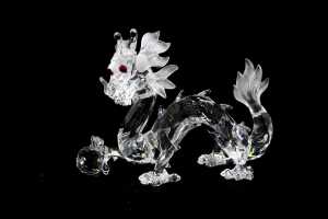 Swarovski Crystal Dragon figure