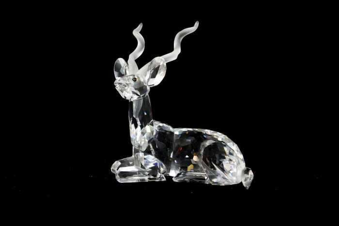 Swarovski Annual Edition 1994 'inspiration Africa' Kudu Antelope crystal figure