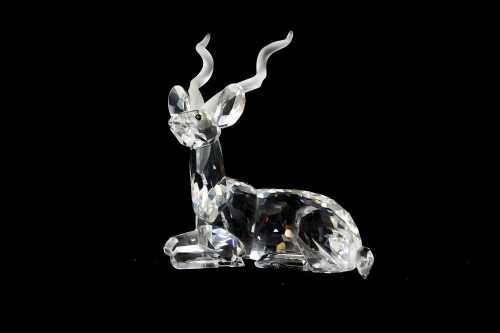 Swarovski Annual Edition 1994 'inspiration Africa' Kudu Antelope crystal figure