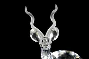 Swarovski Annual Edition 1994 'inspiration Africa' Kudu Antelope crystal figure - 3
