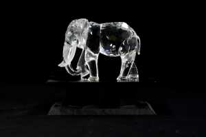 Swarovski 1993 Annual Edition 'Inspiration Africa' Elephant crystal figure