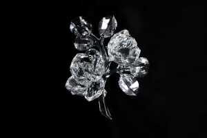 Swarovski Crystal In The Secret Garden 'Roses' figure