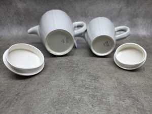 Poole Pottery 'Twintone' coffee service - 7