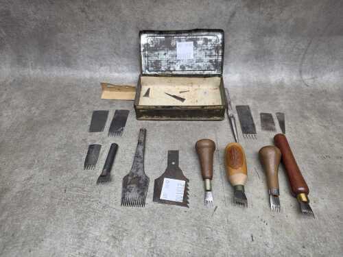 Leatherworking tools