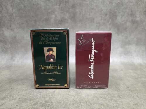 "Salvatore Ferragamo" Pour Homme and Napoleon Ier perfumes