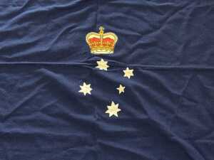 Victoria state Australian flag by Tudor House - 2