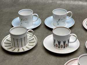 Wedgwood Susie Cooper porcelain duos and trios - 2