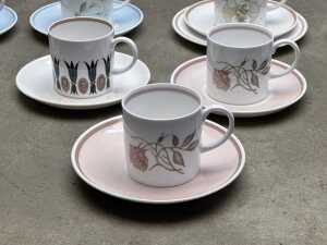 Wedgwood Susie Cooper porcelain duos and trios - 4
