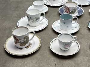 Wedgwood Susie Cooper porcelain duos and trios - 3