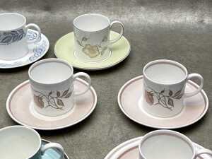 Wedgwood Susie Cooper porcelain duos and trios - 4