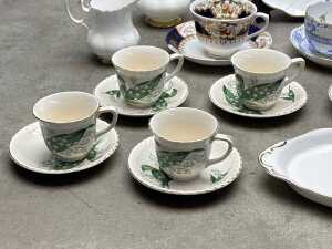 Collection of mostly English porcelain, including Royal Albert - 3
