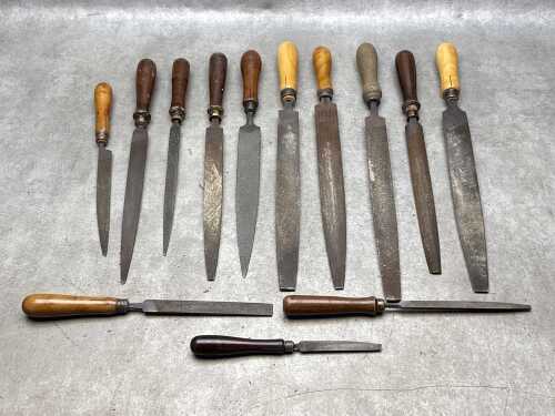 Vintage rasps and files