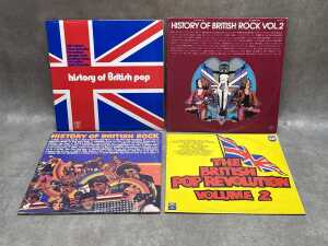 British Rock Invasion vinyl records, including Eric Burdon and the Animals - 3